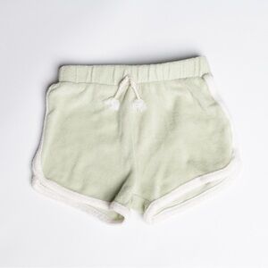 Easy-peasy 100% organic cotton terry shorts